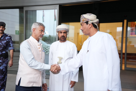 EAM Jaishankar arrives in Oman on fourth leg of six-nation visit