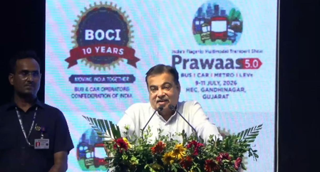 India’s automobile industry rises to world’s third largest, says Nitin Gadkari (Lead)
