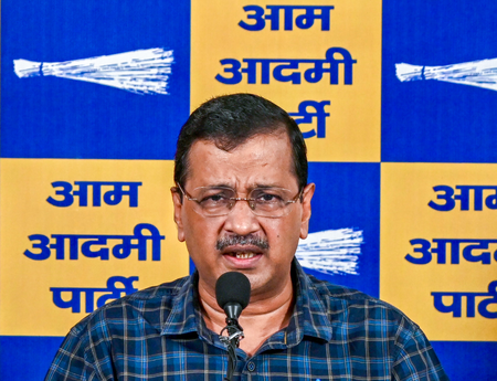 Expelled him from AAP long ago, says Kejriwal amid criticism over ex-Councillor Tahir Hussain’s conviction