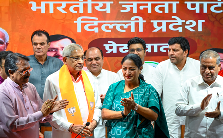 BJP achieves majority in MCD House with merger of 16-member Indraprastha Vikas Party  