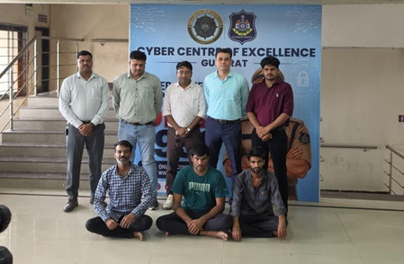 Gujarat: 3 more held in Bhavnagar District Co-operative Bank hacking case