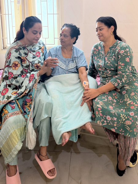 Suja Varunee tells mom: It is our turn to take care of you!