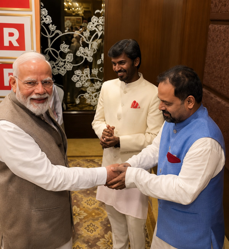 PM Modi’s informal interaction with ‘Panchayat’ actors part of ‘next level’ connect with people
