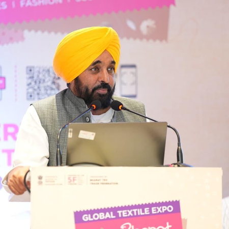 Punjab offers opportunities in textiles, says CM Mann at BharatTex 2026