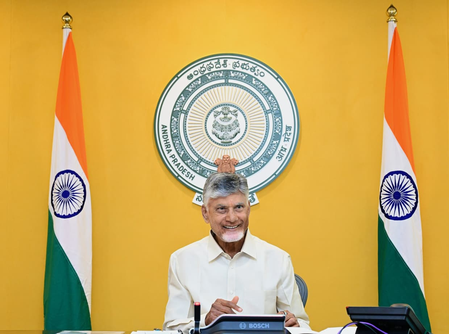 My vision is to interlink rivers across Andhra, says CM Chandrababu Naidu