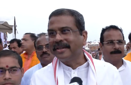‘Fortunate to have Mahaprabhu Jagannath’s darshan’: Dharmendra Pradhan attends Rath Yatra in Puri