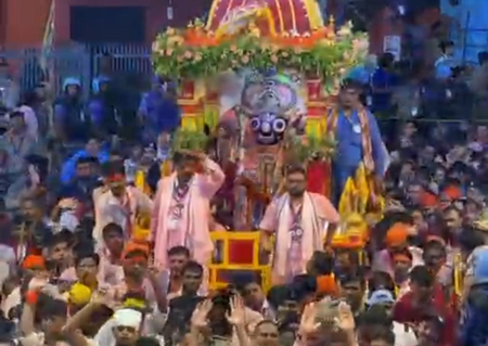Gujarat: 149th Jagannath Rath Yatra concludes as chariots return to Ahmedabad temple