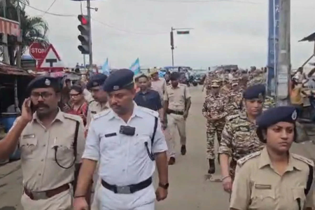 Prohibitory orders around Kolkata Airport, CAPF deployed as Trinamool leader announces Friday namaz at mosque scheduled for relocation