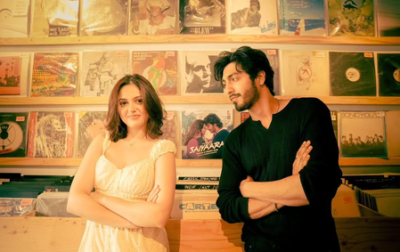 Ahaan Panday, Aneet Padda launch Collector’s Edition Vinyl LP at Wembley Stadium celebrating ‘Saiyaara’ music