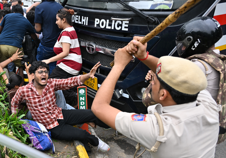 J&K Students’ Association backs CJP protest, condemns Delhi Police action