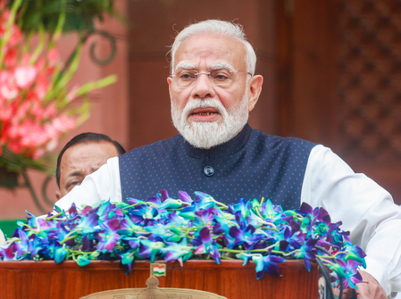Oppn questions PM Modi’s assurance over paper leaks, sticks to Pradhan’s resignation demand