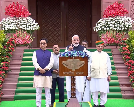 Monsoon Session: Potential, aspirations of youth as boundless as space, says PM Modi