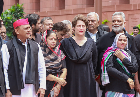 ‘Will continue agitation if govt doesn’t accept adjournment motion’: Oppn on paper leak protest