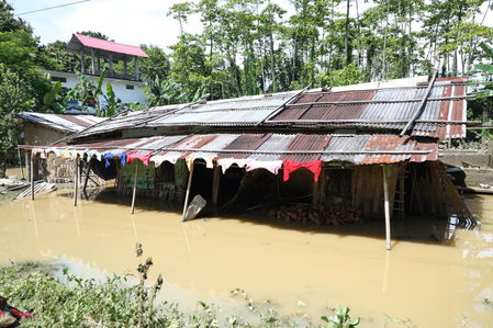 Assam flood: More than 7.2 lakh affected in 25 districts; CM visits relief camps