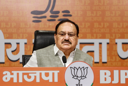 Why silent on Congress-ruled states’ paper leaks, Nadda asks Rahul; cites CJP talks, Wangchuk outreach