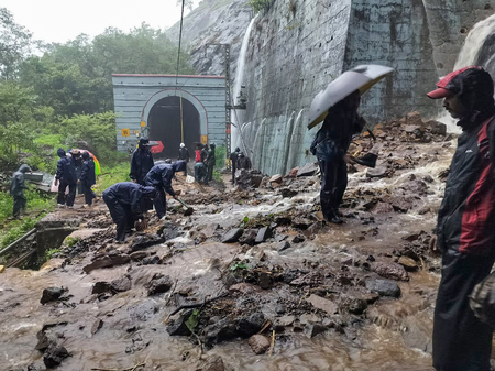 Sikkim tunnel collapse: 22 bodies recovered; search continues for remaining victims