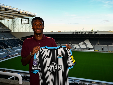 French midfielder Aladji Bamba joins Newcastle United from Monaco