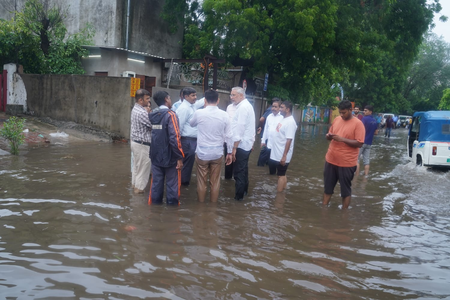 HM Shah reviews Gujarat rain situation again, directs administration to intensify relief measures