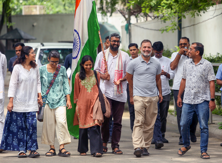 BJP, Cong spar over Rahul’s demand for accountability in police action on protesting students