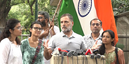 Students’ demands non-negotiable, won’t back off despite detention, threats: Rahul Gandhi