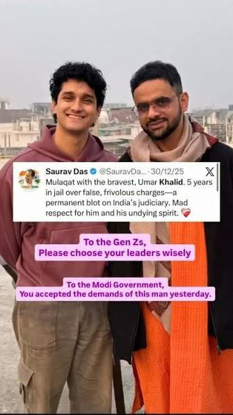 Kerala BJP chief targets CJP protesters, shares Saurav Das’ old post on Umar Khalid