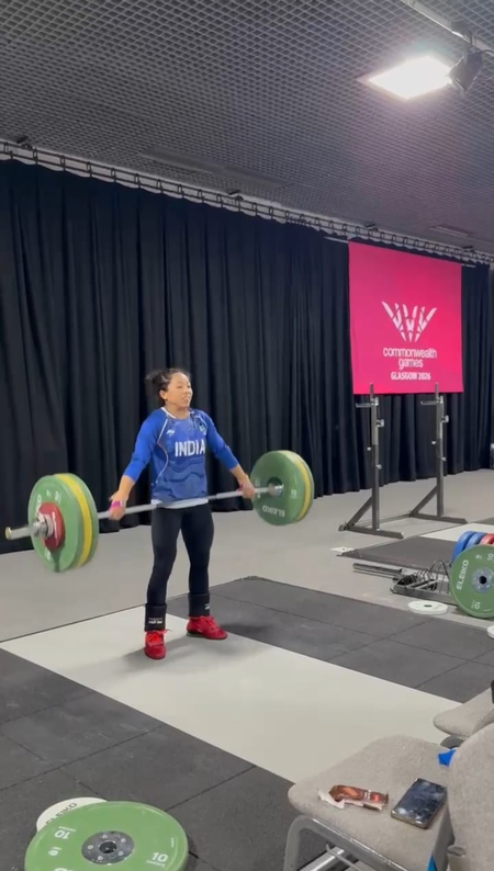Mirabai Chanu begins Asiad preparations in Glasgow after historic CWG gold