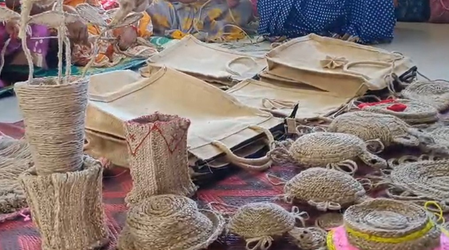 Tripura: 20-day program trains Sipahijala women from SHGs in jute bag making