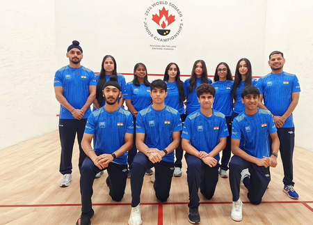 Indian men enter World Junior Squash team semifinal; women bow out