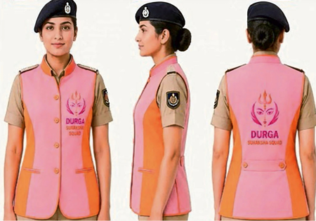 Kolkata Police unveils new uniforms, helmets for Durga Suraksha squad