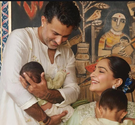 Sonam Kapoor’s MIL offers rare glimpse into actress & husband Anand Ahuja’s family life with their baby boys