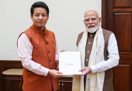 Sikkim MP meets PM Modi, seeks center’s intervention on key issues