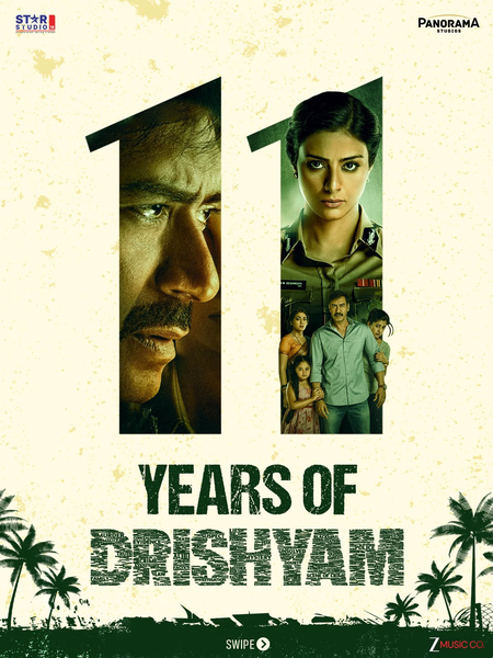 Abhishek Pathak celebrates 11 years of ‘Drishyam’, thanks Ajay Devgn, Tabu, Shriya Saran & team