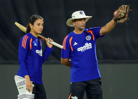 Women’s Asia Cup: Will speak about it when we play that game, says Muzumdar on handshake with Pakistan