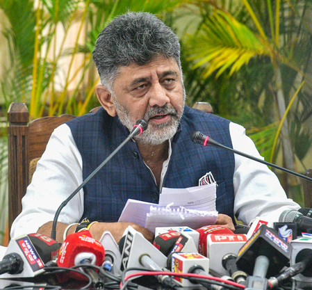 Let BJP protest within law, says Karnataka CM Shivakumar; accuses opposition of resorting to hooliganism
