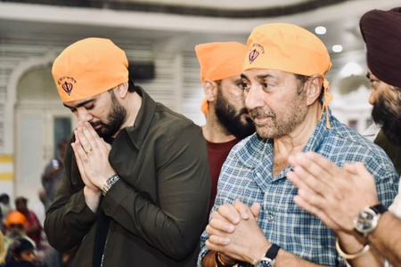 Sunny Deol ‘truly blessed’ after visiting Takhat Sri Harimandir Ji Patna Sahib with son Karan