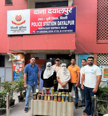 Delhi Police arrest two for selling banned Chinese product, recover 37 reels in Dayalpur crackdown