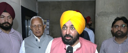Punjab CM Mann takes swipe at Congress, says party consumed by infighting