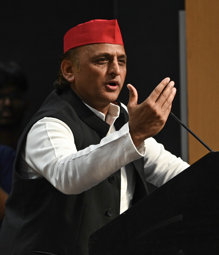 BJP appeasing its ‘communal’ supporters with raids on those building universities: Akhilesh Yadav