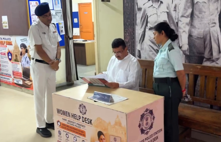 Bengal CM makes surprise visits to Fire Dept HQ, police stations