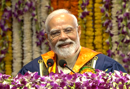 ‘I am not Baba Bageshwar, but…’: PM Modi’s light-hearted remark draws laughter at IIT Delhi