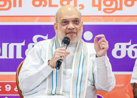 Under Rahul, Cong vigorously pursuing appeasement politics: Amit Shah on CWC’s 2-para Vande Mataram