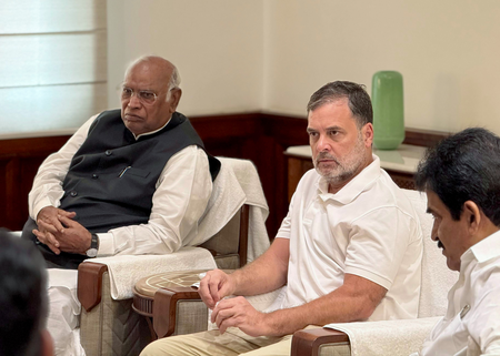 ‘Jhooth ki goonj’: BJP slams Rahul Gandhi, Kharge over Haldwani ‘shuddhikaran’ event claims