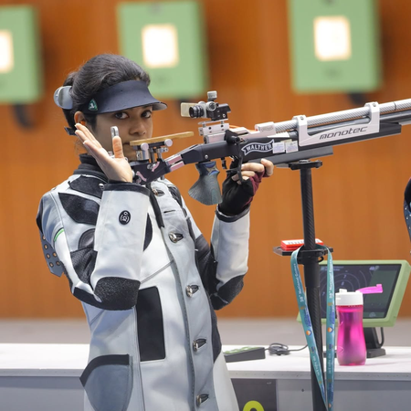 ‘I almost decided to quit’: Shooter Vidarsa’s remarkable journey from borrowed rifle to Asian Games