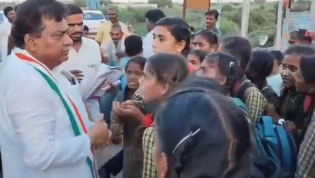 Karnataka Minister Patil pulls up officials after RTC bus driver leaves schoolgirls stranded in Vijayapura