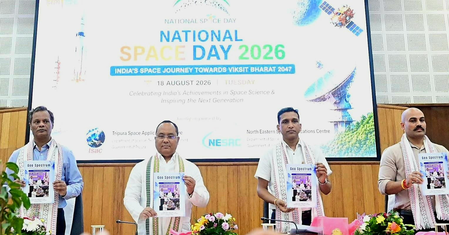Tripura to use space technology for border security, agriculture and development