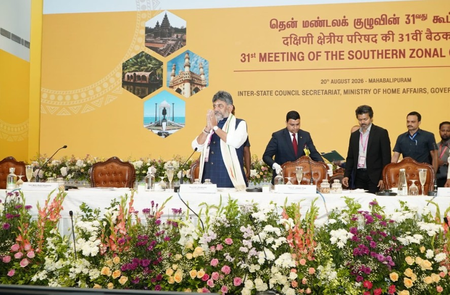 K’taka CM Shivakumar highlights benefits of Mekedatu dam for TN in southern zonal council meet