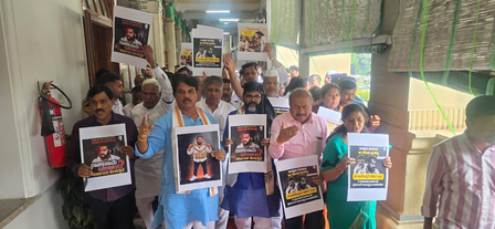 Karnataka BJP to intensify stir over Nagendra’s resignation; to protest before Valmiki statue