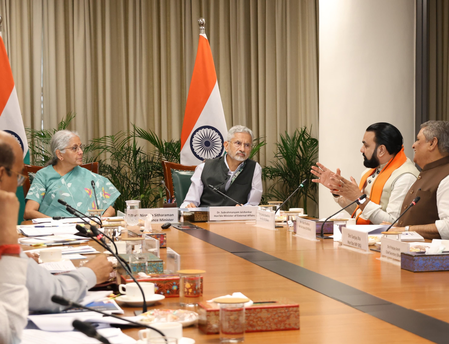Samrat Choudhary meets FM Sitharaman, EAM Jaishankar in Delhi; Bihar’s key issues discussed