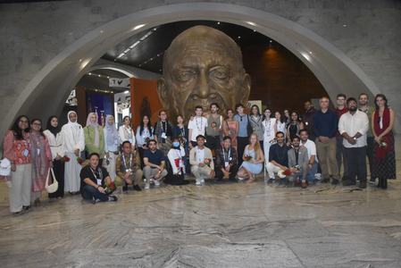 BRICS youth delegates explore Statue of Unity, learn about Sardar Patel’s life