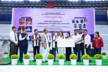 Mirabai Chanu felicitated as Manipur CM unveils sports recruitment policy